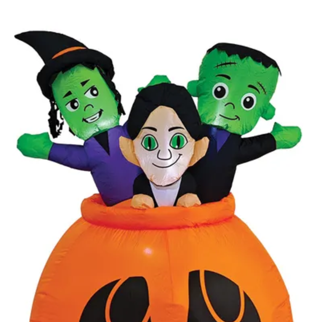 Halloween Inflatable Spooky Cauldron — image 3