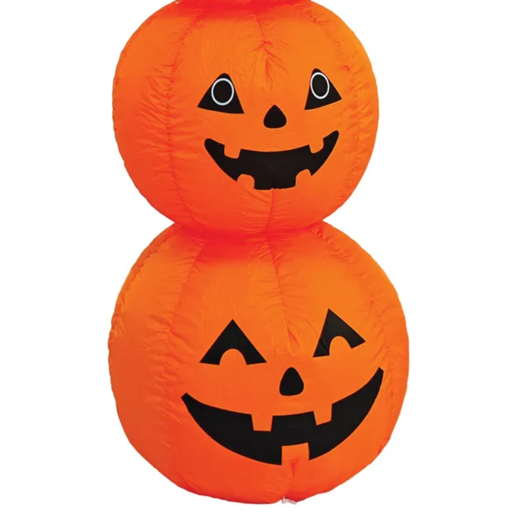 Halloween Inflatable Pumpkin Stack — image 3