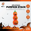 Halloween Inflatable Pumpkin Stack