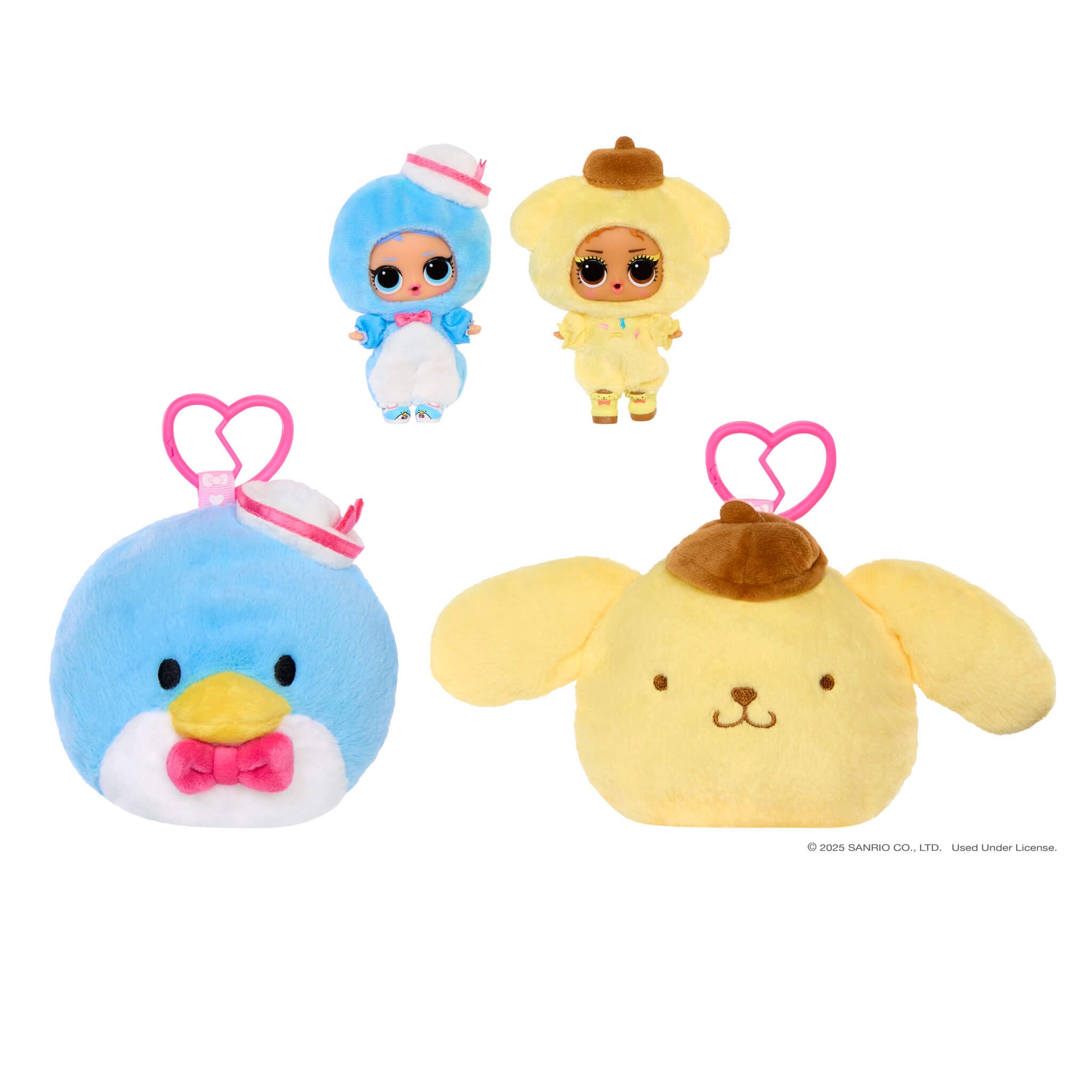 LOL Surprise Loves Hello Kitty™ Reversible Plush Surprise Keychain — view 9