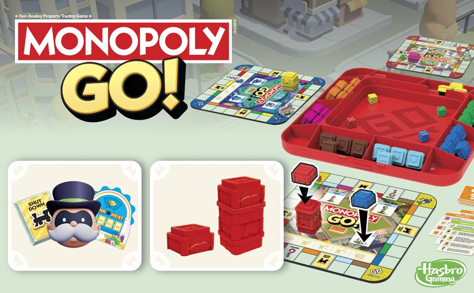 Monopoly GO! Board Game – Travel Edition for 2–4 Players, Ages 8+ — view 9