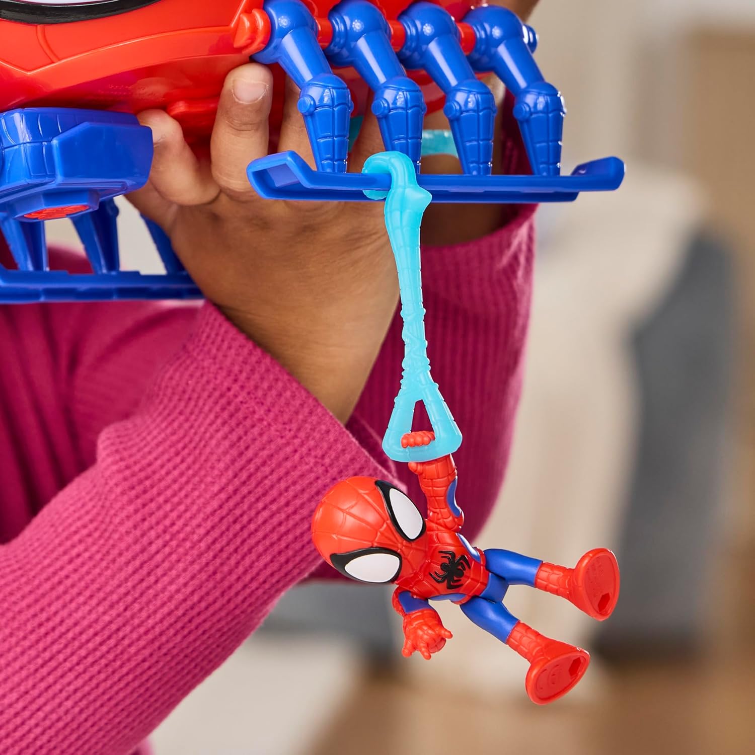SPIDEY AND HIS AMAZING FRIENDS Marvel Team Spidey Copter 3-Inch Figure Set — view 9