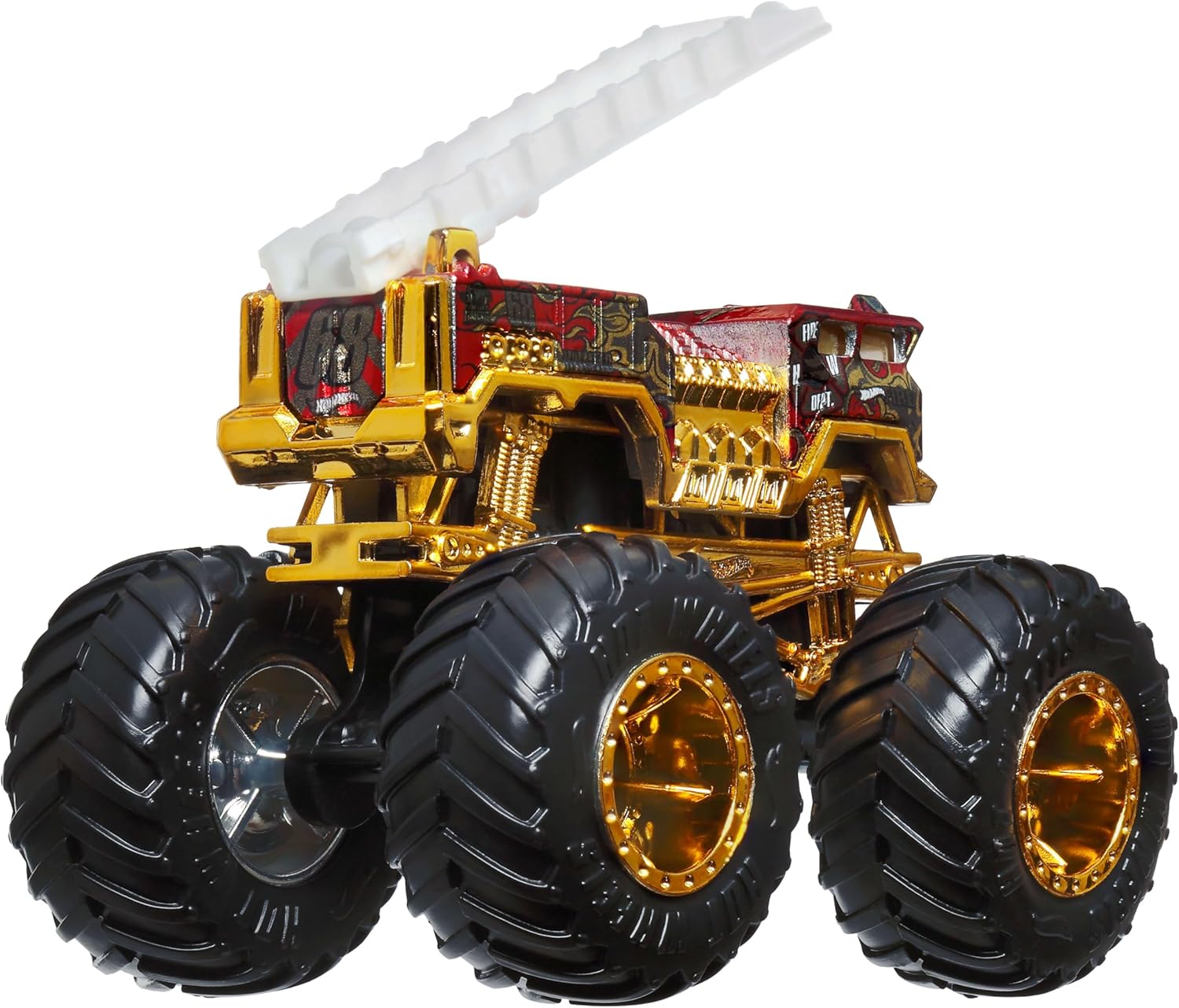 Hot Wheels Monster Trucks Die-Cast Glow-in-the-Dark 1:64 Scale Truck — view 9