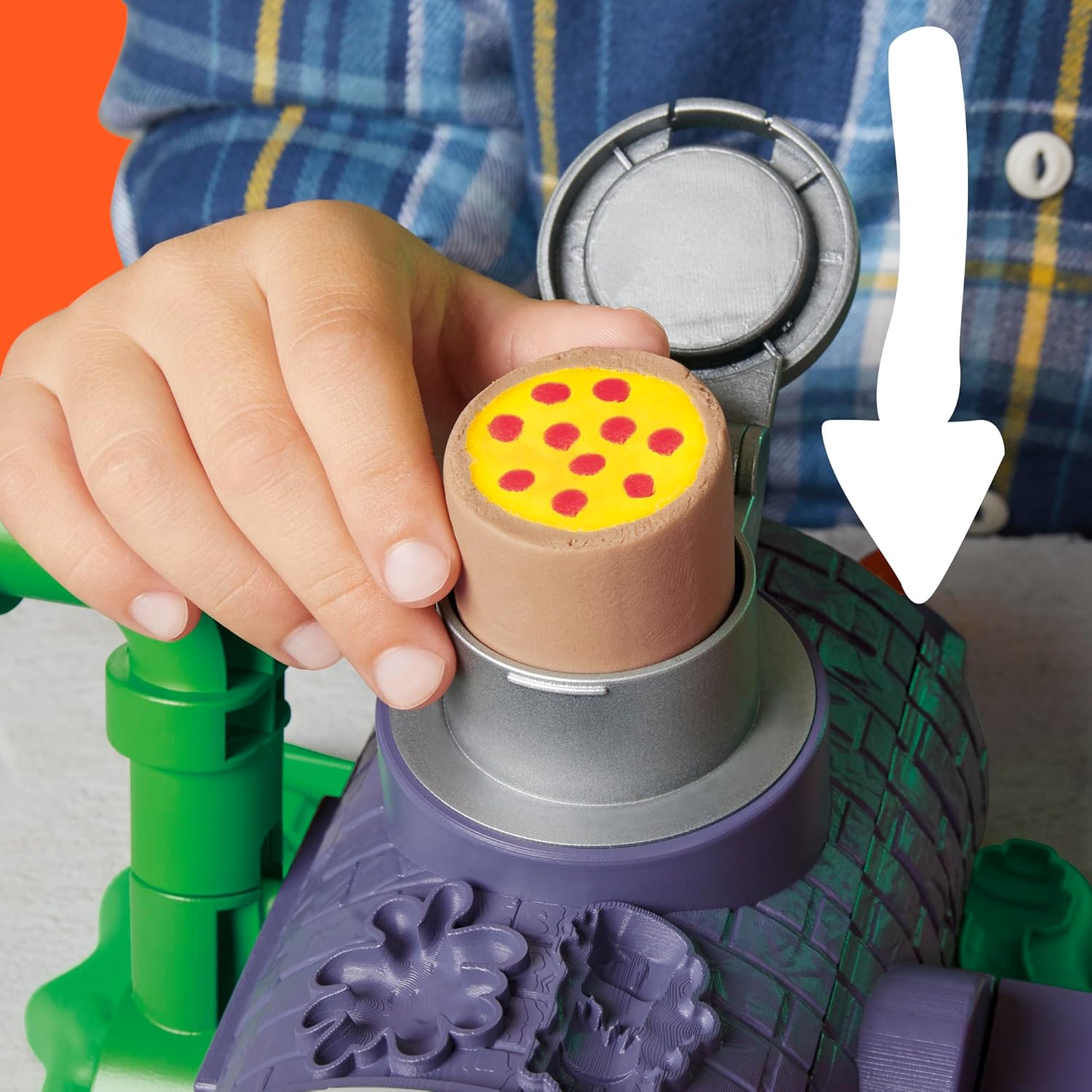 Play-Doh Teenage Mutant Ninja Turtles Slice & Blast Pizza Playset — view 9