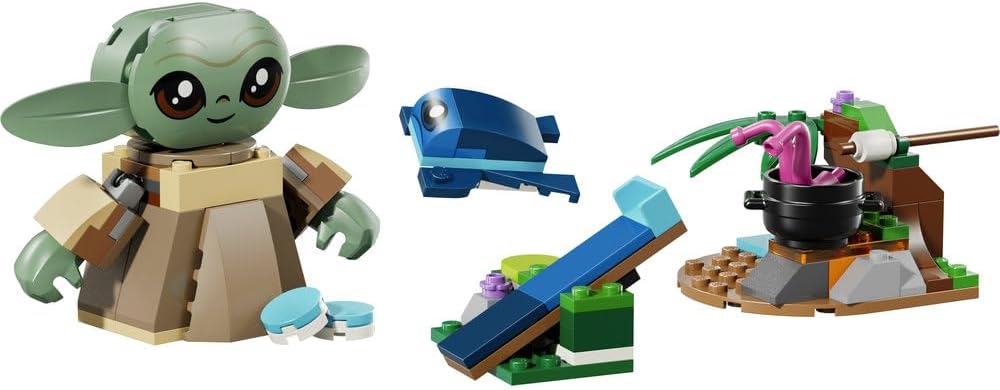 LEGO 75443 Star Wars Grogu's Homestead Building Toy (107 Pieces) — view 9