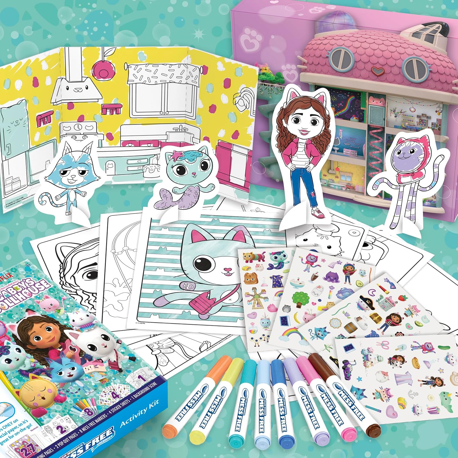 Crayola CW Activity Set Gabby's Dollhouse CY75-7170 — view 9