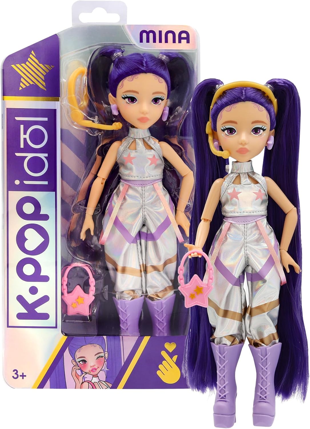 K-Pop Fashion Doll Yuni – Pop Star Dress Up Doll with Accessories — view 9