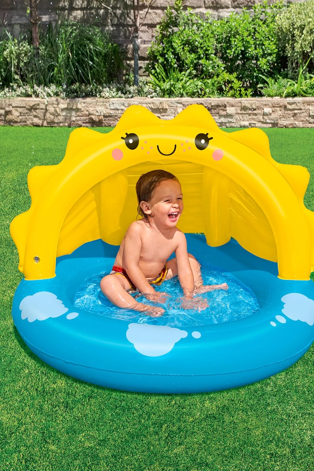 Bestway Sunny Days Paddling Pool with Sun Protection Roof — view 9