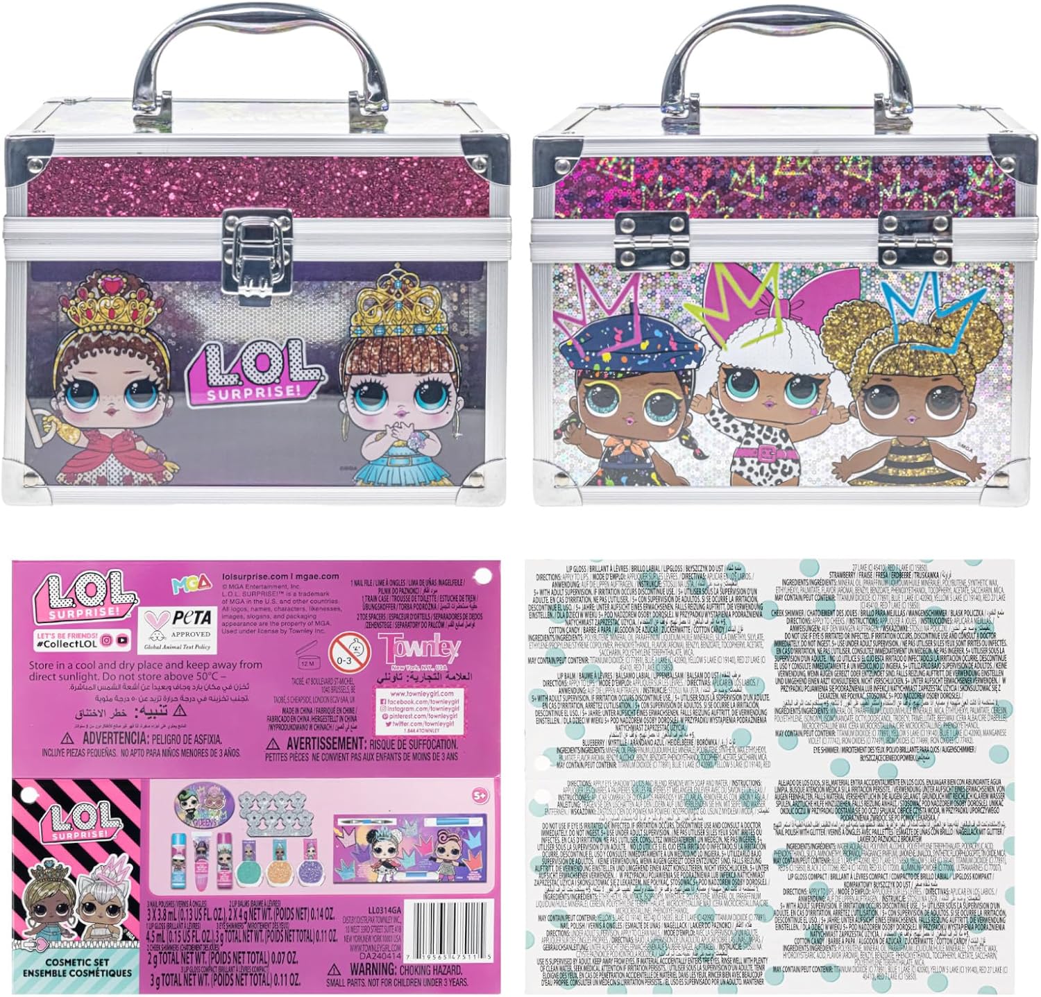 Townley LOL Surprise Cosmetic Case Set LL0314GA — view 9