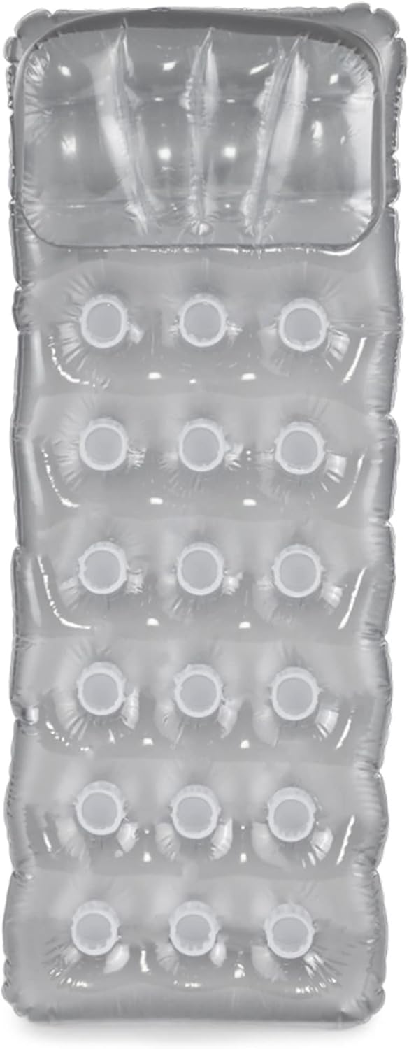 Intex 18 Pockets Suntanner Air Mattress 188 x 71 cm Silver — view 9