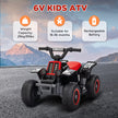 Kids Sportsman Quad Bike 530 Ride On Black BBH-029