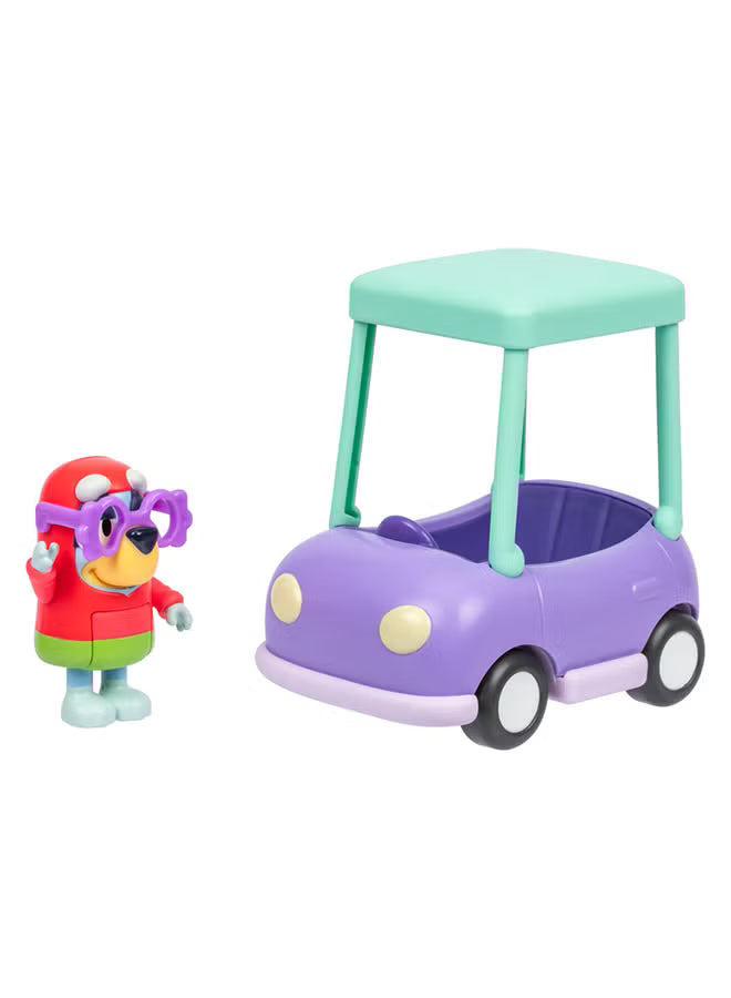Bluey S13 Basic Vehicle Granny Car & Janet 18924 - Colorland Toys