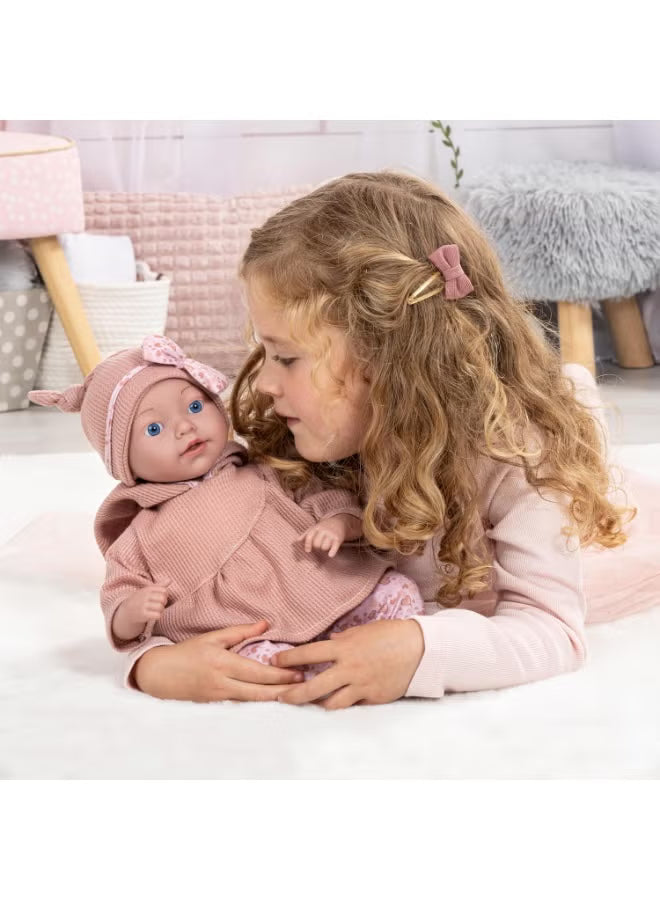 Reborn Baby Doll With Blanket And Pillow 38cm  93827AO — image 5