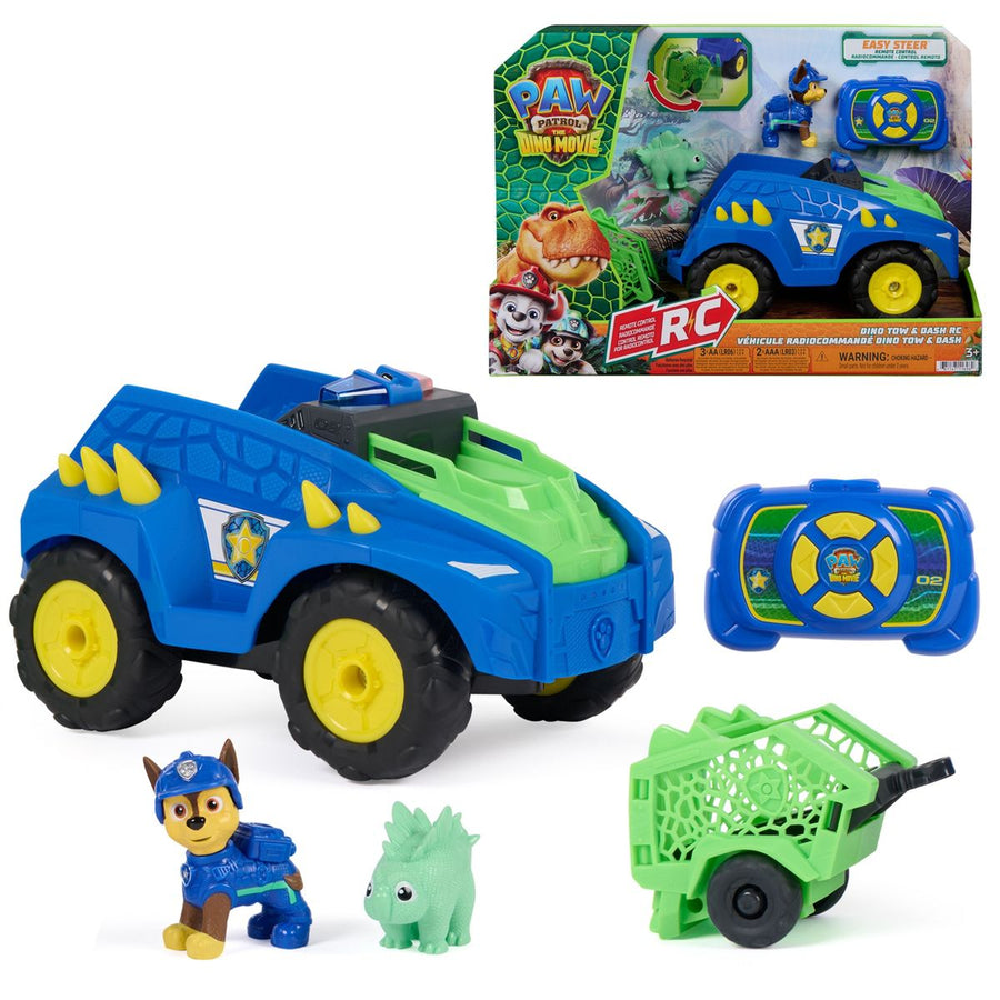 PAW Patrol: The Dino Movie, Dino Tow & Dash RC — image 1
