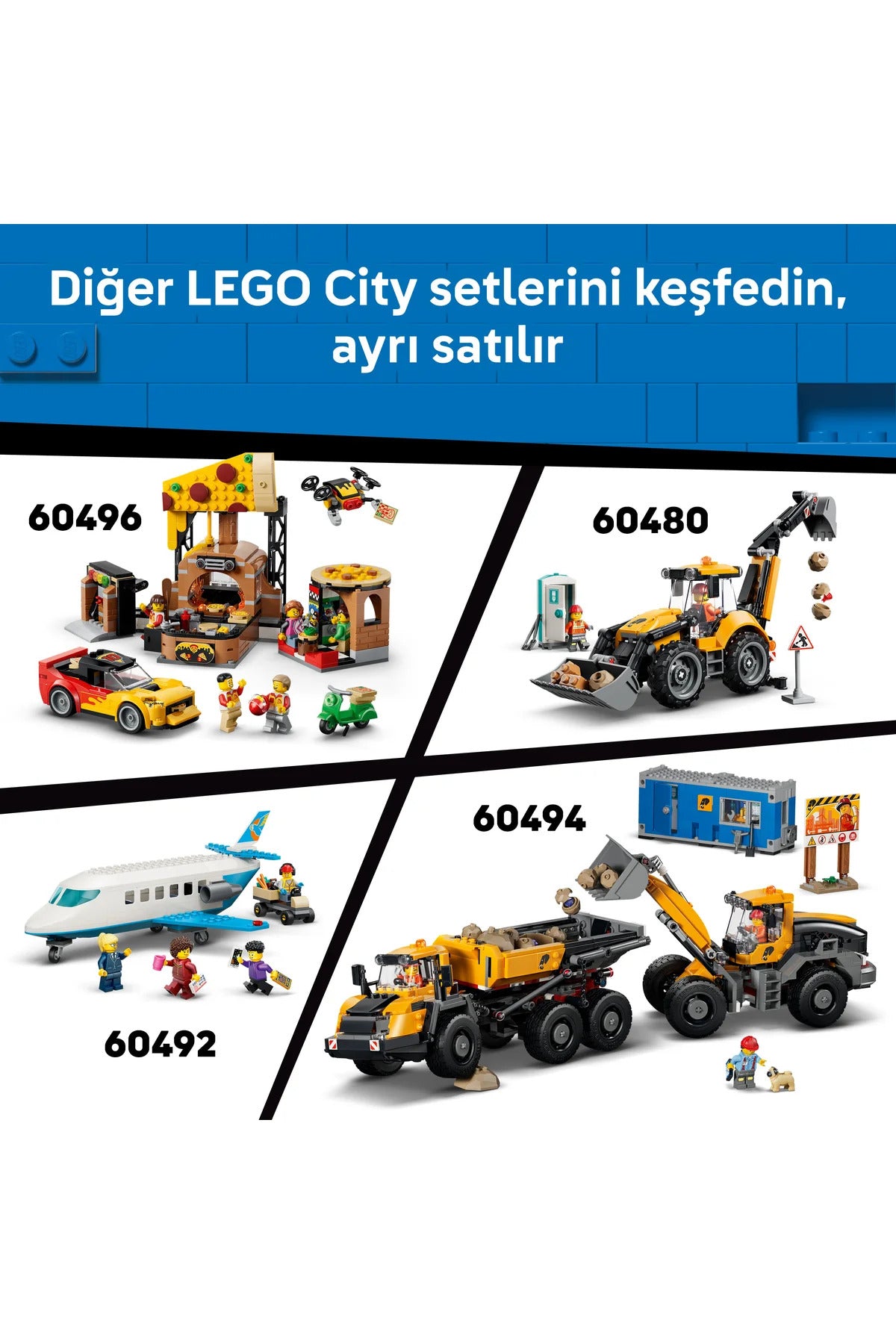 LEGO City Automatic Car Wash 60497 Toy Construction Set (583 pcs) — view 10