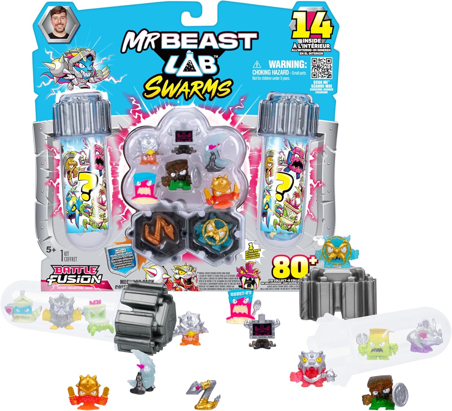 MrBeast Lab Swarms Battle Fusion Mega Lab Pack – 14 Micro Beasts — view 10