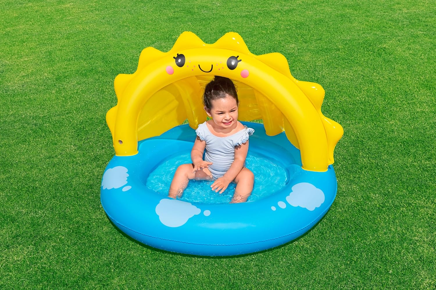 Bestway Sunny Days Paddling Pool with Sun Protection Roof — view 10