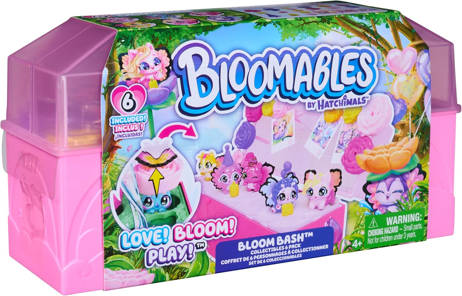 Hatchimals Bloomables Bloom Bash 6-Pack Collectible Toy Set — view 10