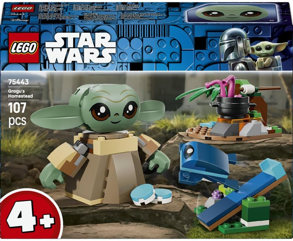 LEGO 75443 Star Wars Grogu's Homestead Building Toy (107 Pieces) — view 10