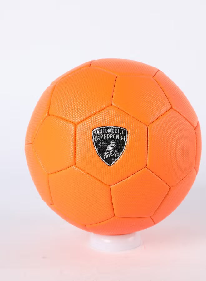 Lamborghini PVC Soccer Ball No. 5 - Orange LFB552-5O — image 1