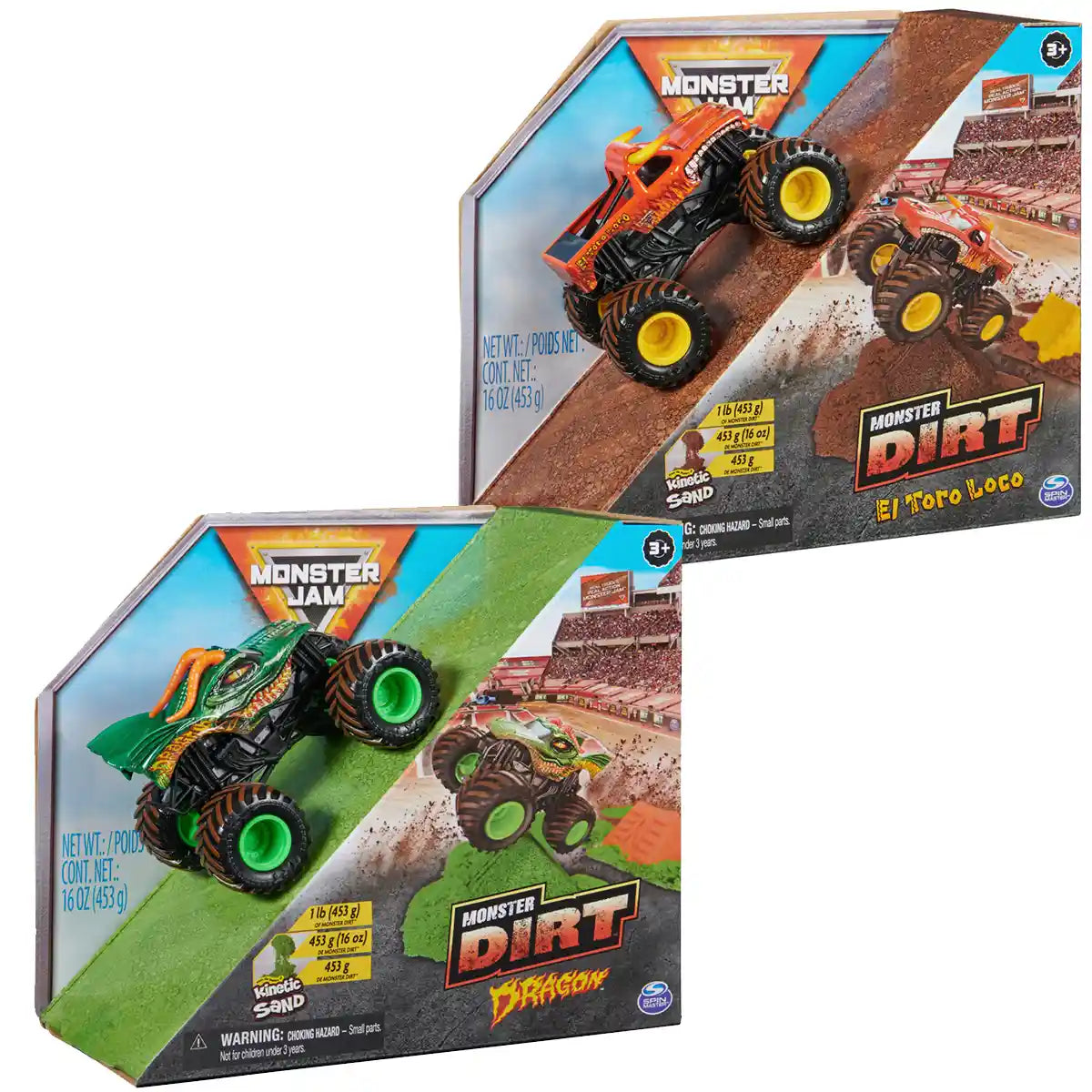 Monster Jam Monster Dirt Starter Set 1:64 6066186