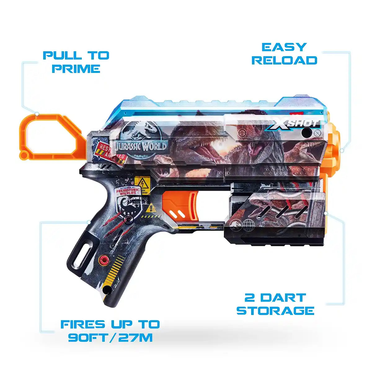 X-Shot Skins Jurassic Flux Combo 2-Pack XS-36834
