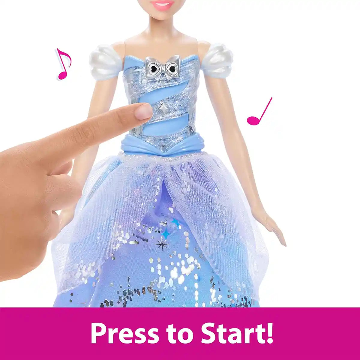 Disney Princess Cinderella Feature Doll JBF94 - Colorland Toys