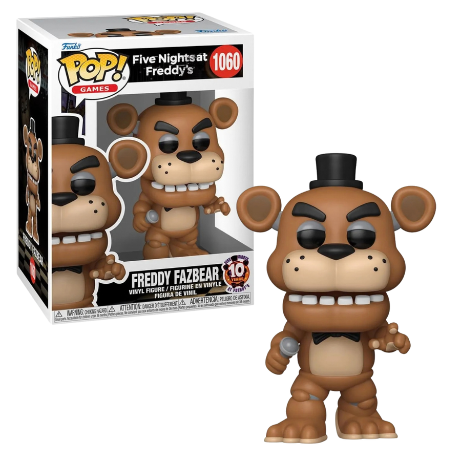 Funko Pop! Games: Five Nights at Freddy's 10th - Freddy Fazbear #1060 — image 1