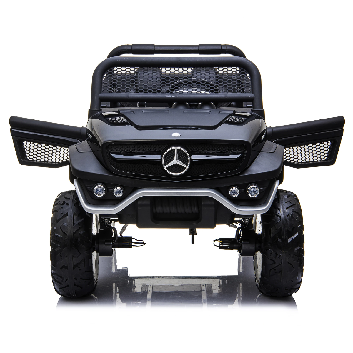 Mercedes-Benz AMG Unimog 4x4 Two Seat Ride On Car Black 7988 - Colorland Toys