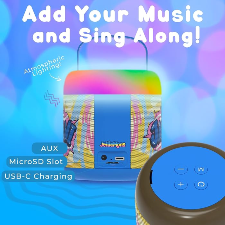 Jellie OK Wireless Karaoke Speaker (Pink) — image 12
