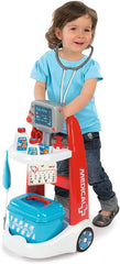 SMOBY Childrens Medical Rescue Trolley Playset 340202 - Colorland Toys