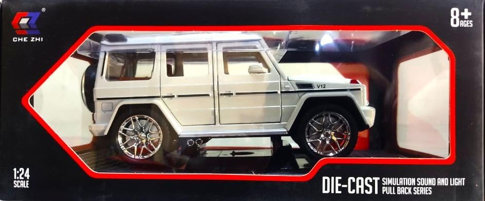 1:24 Benz Metal Car Light/Sound/Spray CZ1188D — image 1