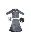 Costume Abu Dhabi Police Girl Silver 536 2-3