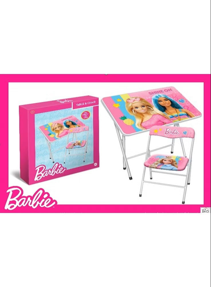 Barbie Kids Table & Chair Set – FK-TCH-5101 - Colorland Toys