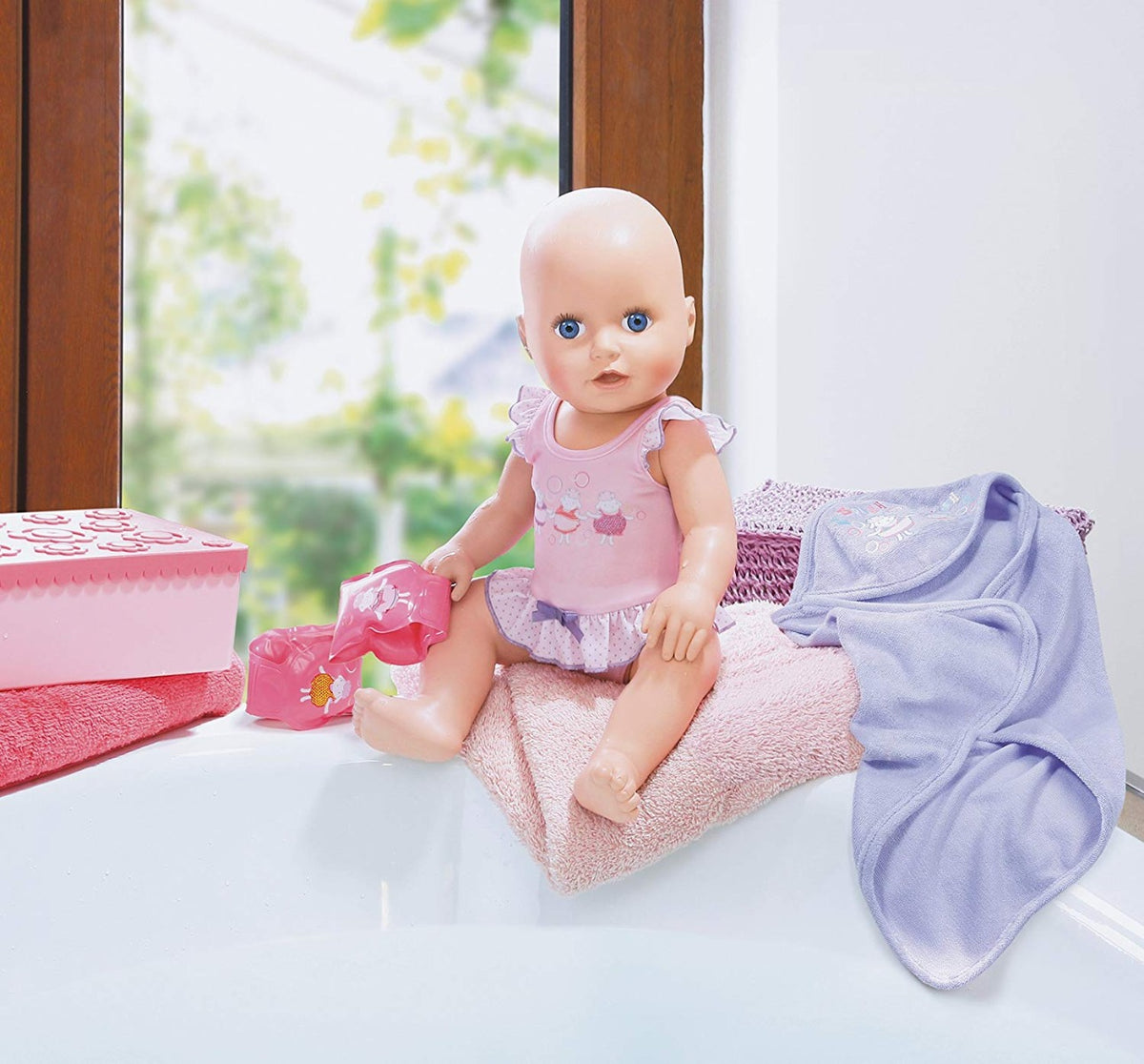 Baby Annabell Learns To Swim Doll - Colorland Toys