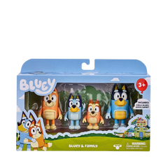 Bluey S1 Figure 4-Pack family 13009