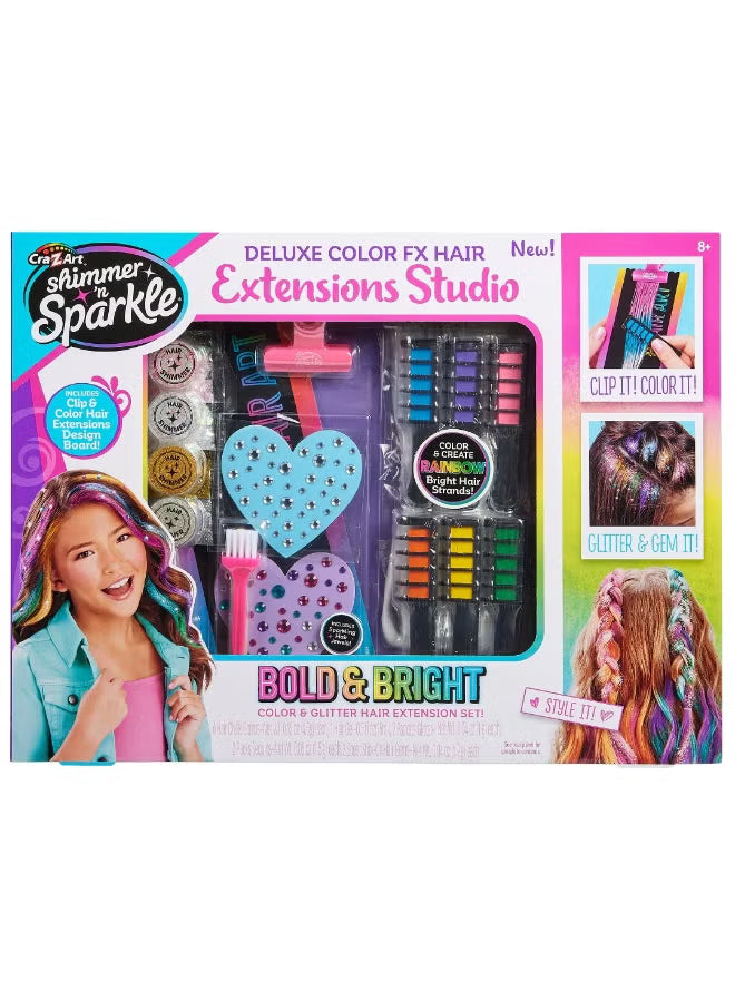 Shimmer 'n Sparkle FX Hair Extensions Value Set SNS-65632 - Colorland Toys