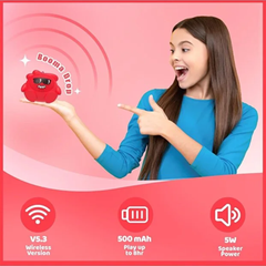 Booma Pulse Wireless Speaker Red WLSP001R