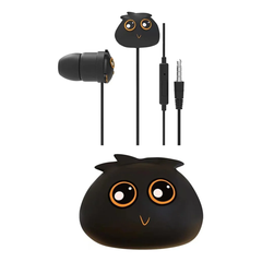 Jellie Drops Wired Earphones Black 3.5mm EP502BL