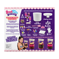 Snack Tastic Chocolate Macaron Birthday Cake Creative Kit 2412012
