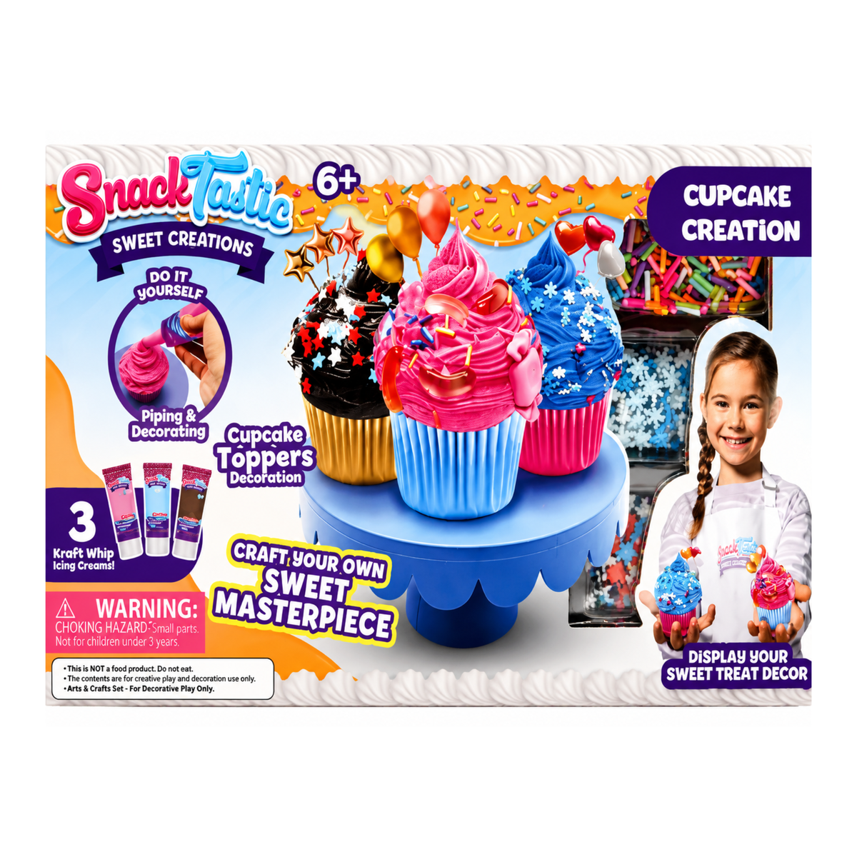 Snack Tastic Cupcakes Creations DIY Kit 2412006