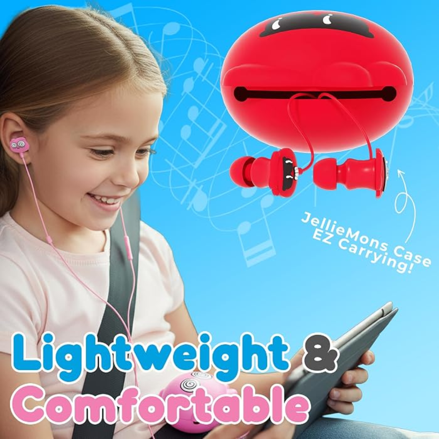 Jellie Drops Wired Earphones Blue 3.5mm EP502B — image 13