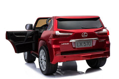 Lexus Licensed 570 Luxury Electric Ride On Car Red LX570 - Colorland Toys