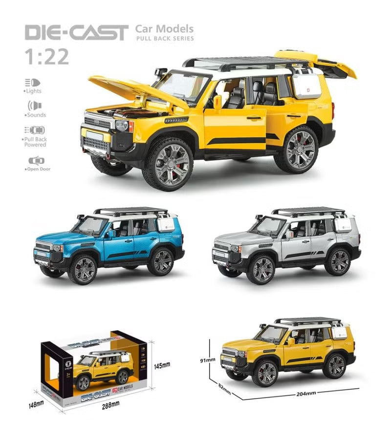 Land Rover Defender Pullback Diecast 1:22 Scale — image 1