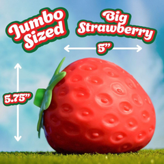 Squishy Squeeeeze Strawberry Scented 12cm Sensory Toy