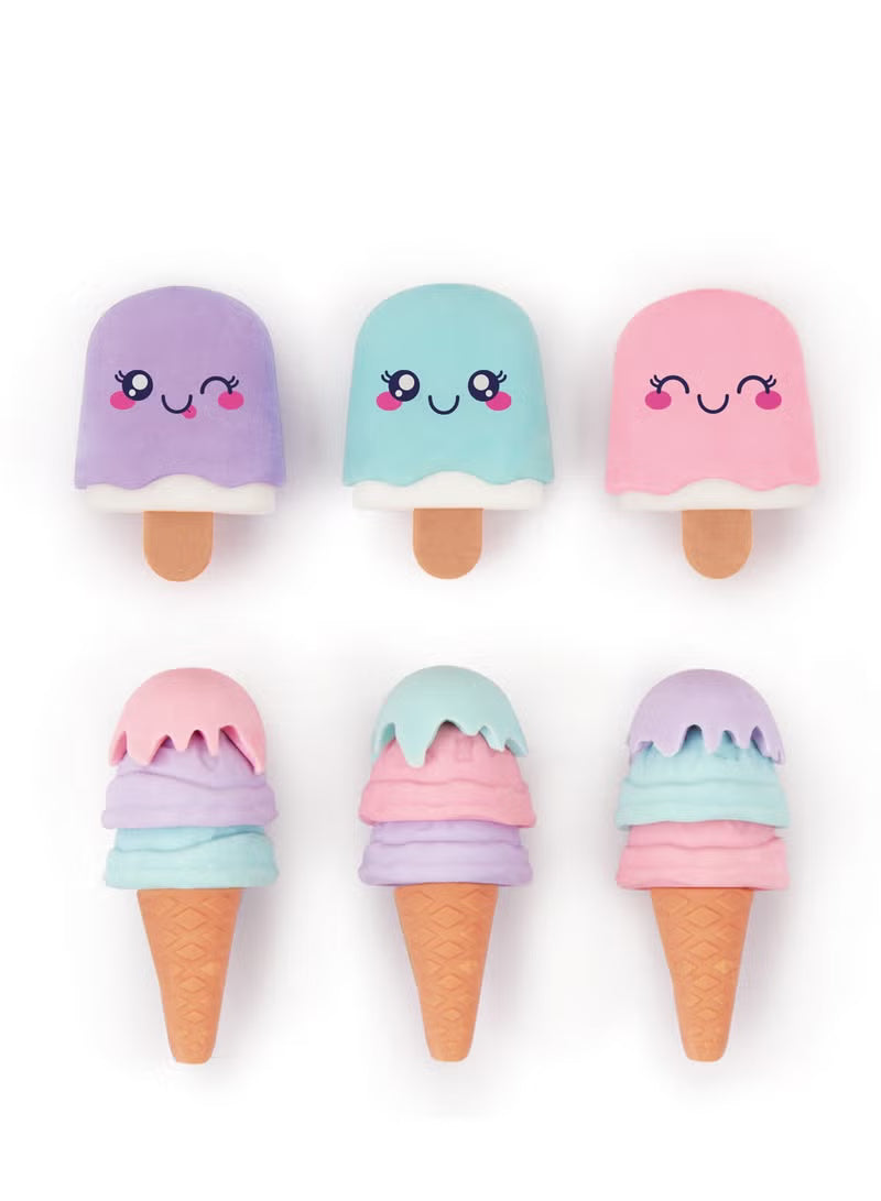 3C4G Get the Scoop on Erasers 12047 - Colorland Toys