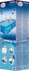 Bestway Steel Pro Power Pro Rectangular Frame Pool 4.00m x 2.11m x 81cm 56405 - Colorland Toys