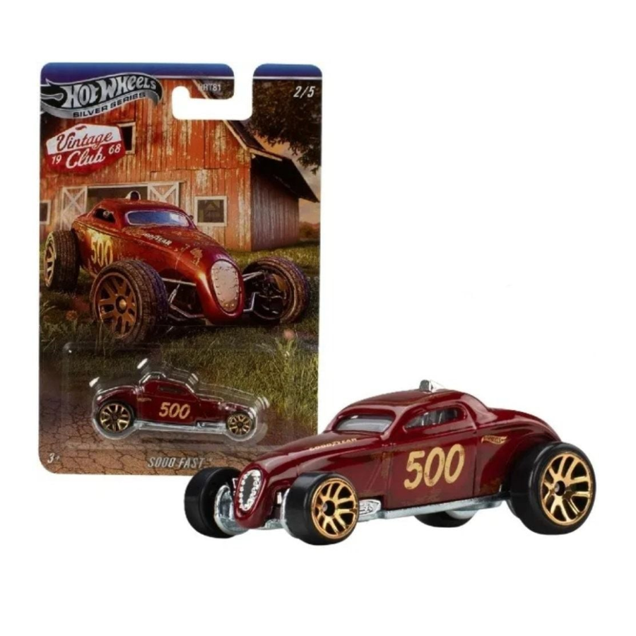 Hot Wheels Silver Series Vintage Club 1968 – Sooo Fast HRT81/JKY32 — image 5