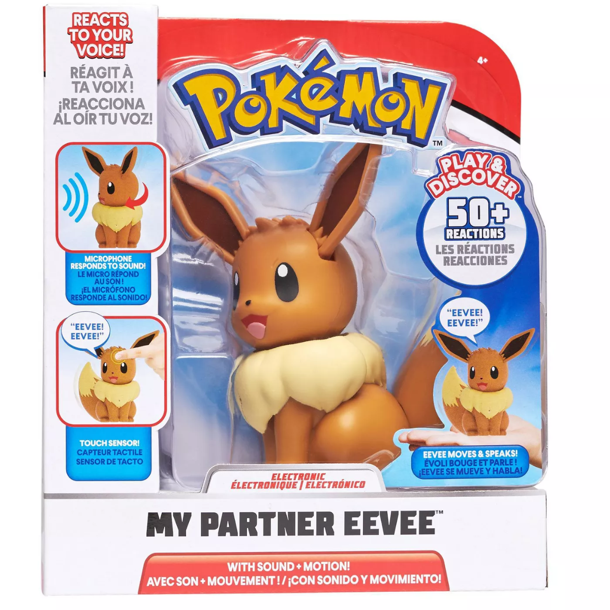 Pokemon My Partner Eevee Figure PKW0031 - Colorland Toys