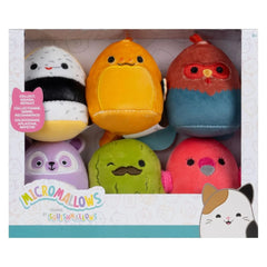 Squishmallows SQMM Micromallows 2.5In 6 Pack Plush SQMM0008